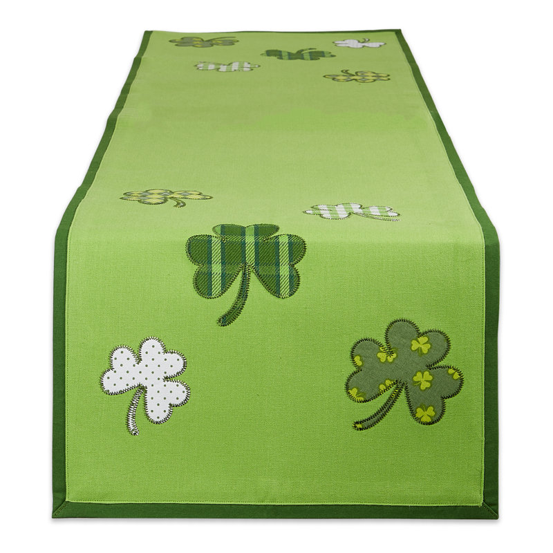 Utting 100% Cotton St. Patrick's Day Table Runner