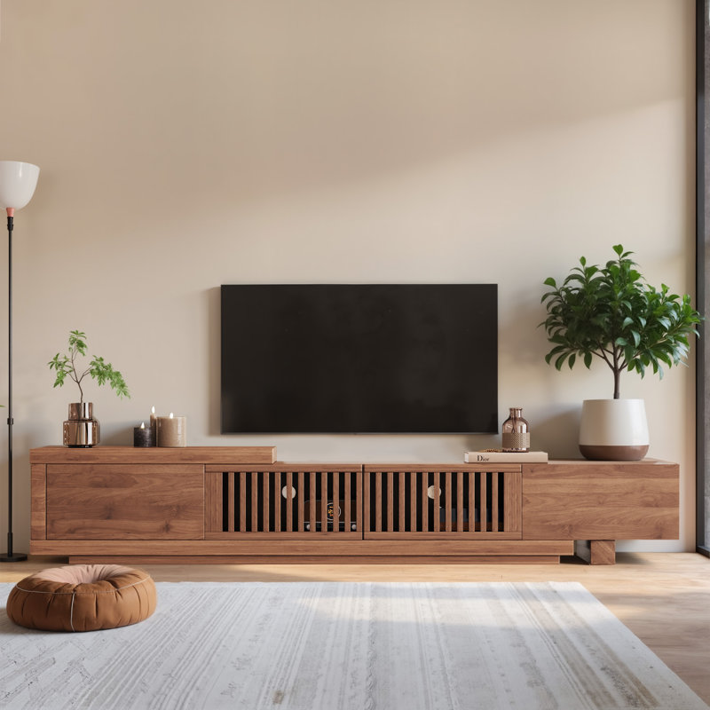 Meuble télé avec espace de rangement 78,54 po