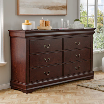 Commode 6 tiroirs Emelinda