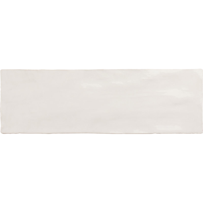 3" x 8" Ceramic Subway Wall Tile, White