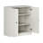 100% Solid Wood Short Bathroom Linen Cabinet with Doors, Adjustable Shelves, Modular Bathroom & Laundry Storage Cabinet, 32" W x 35.75" H-702273267