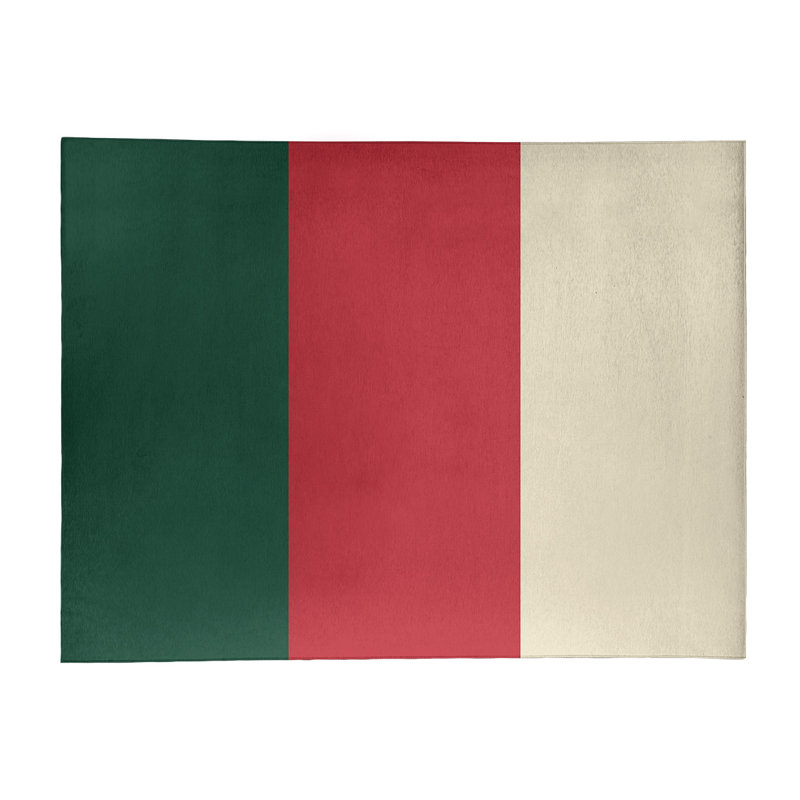 Chenille Indoor Rug, Rectangle 4' x 6'