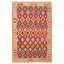 Tapis rouge unique de 6 pi 6 po x 9 pi 5 po Patoka