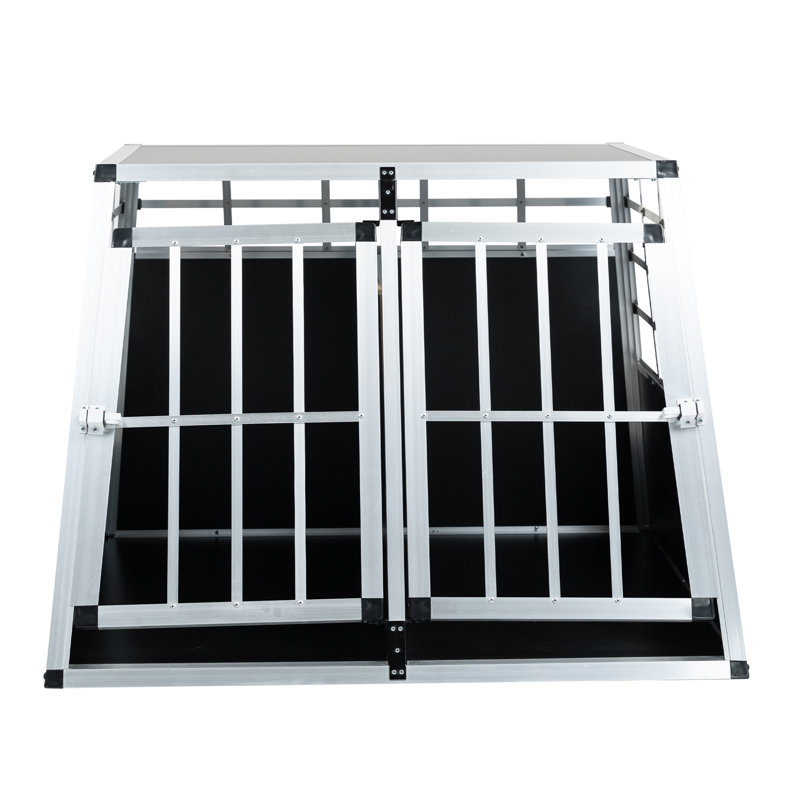 Cage de transport pour chiot en aluminium