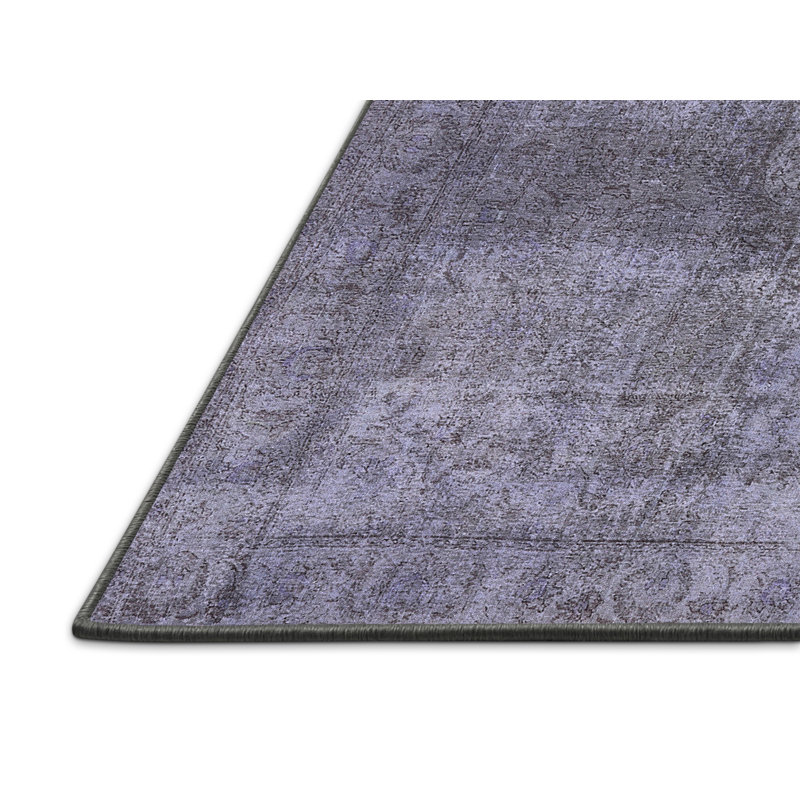 Tapis oriental gris / brun Iglesias, Rectangle 4 pi x 6 pi