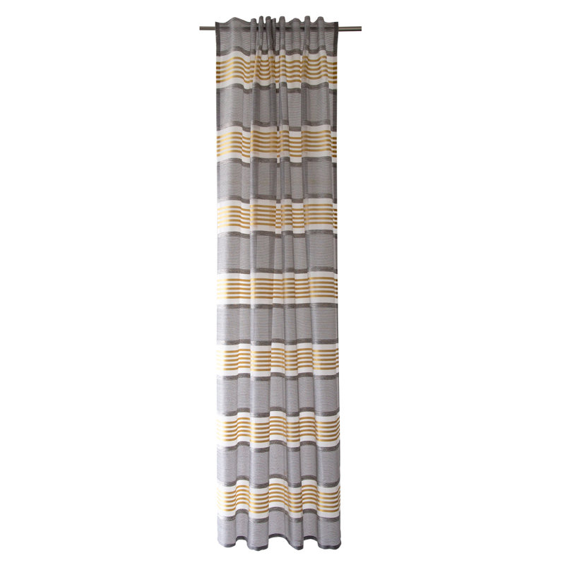 Mandria Pencil Pleat Sheer Single Curtain