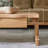 Simple modern solid wood cloud valley coffee table