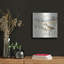 «Coastal Breeze 9» par Anne Tavoletti, art mural en métal, 24 po x 24 po-396021456