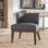 Evet Upholstered Barrel Chair