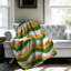 Funky Green - couverture sherpa de qualité supérieure 1 pièce-99477443