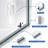 40X30inch Silver Wall Mirror With Beveled Edge For A Stylish Bathroom Upgrade Rectangular Stable Structure