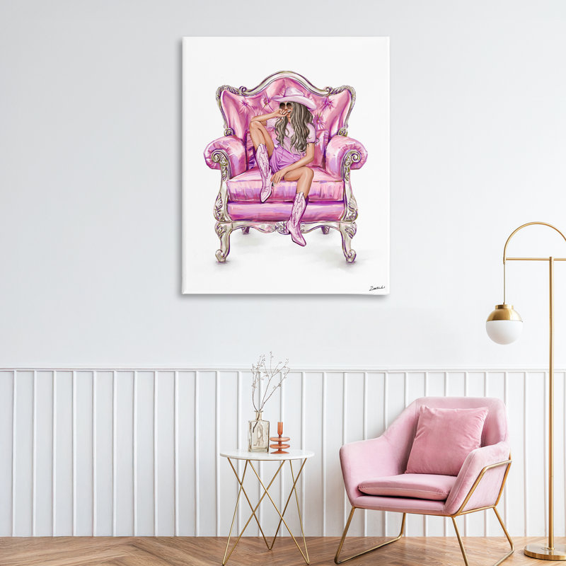 Toile glamour et confortable, design par Ziwei Li, H 40 po x l 30 po