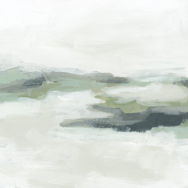 Everetta " Sage Coast II " by June Erica Vess, 12" H x 12" W