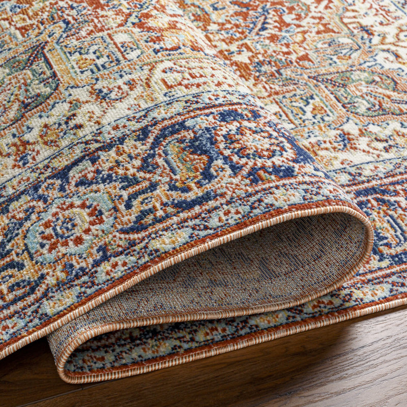 Tapis intérieur / extérieur en polypropylène tissé à la machine Javent, Rectangle 8 pi 10 po x 12 pi