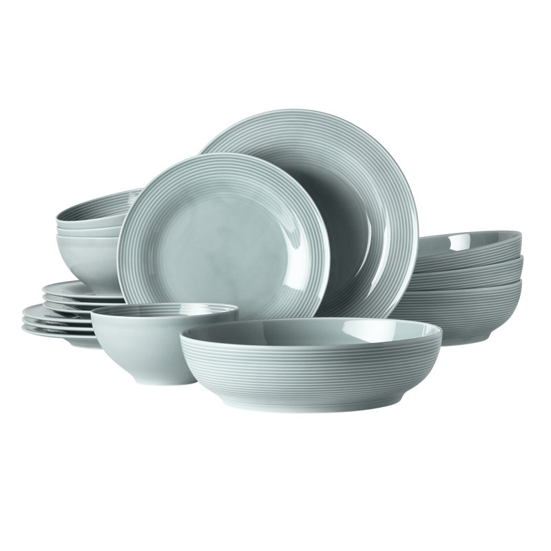 Xhemir Porcelain Cereal Bowl, Blue