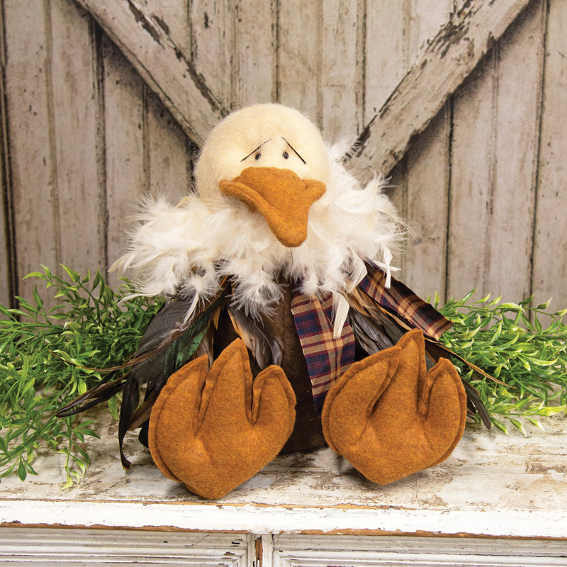 Stuffed Sitting Jefferson Eagle