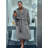 Kalyia Fleece Boy / Man+ Mid-Calf Bathrobe with Pockets-1036629524