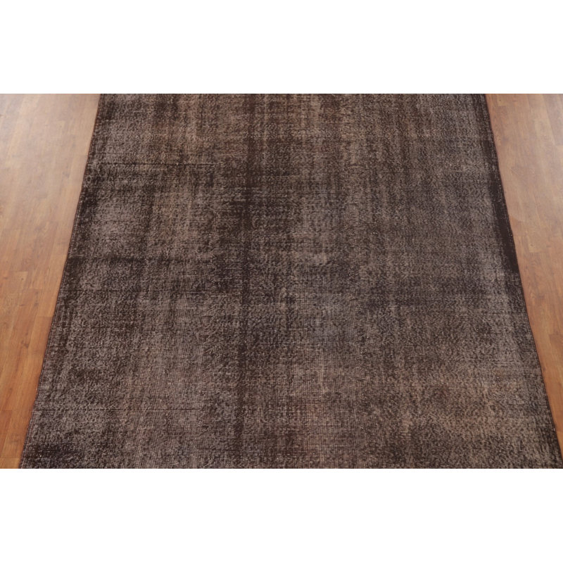 Tapis turc anatolien en laine sur-teint 7 x 11