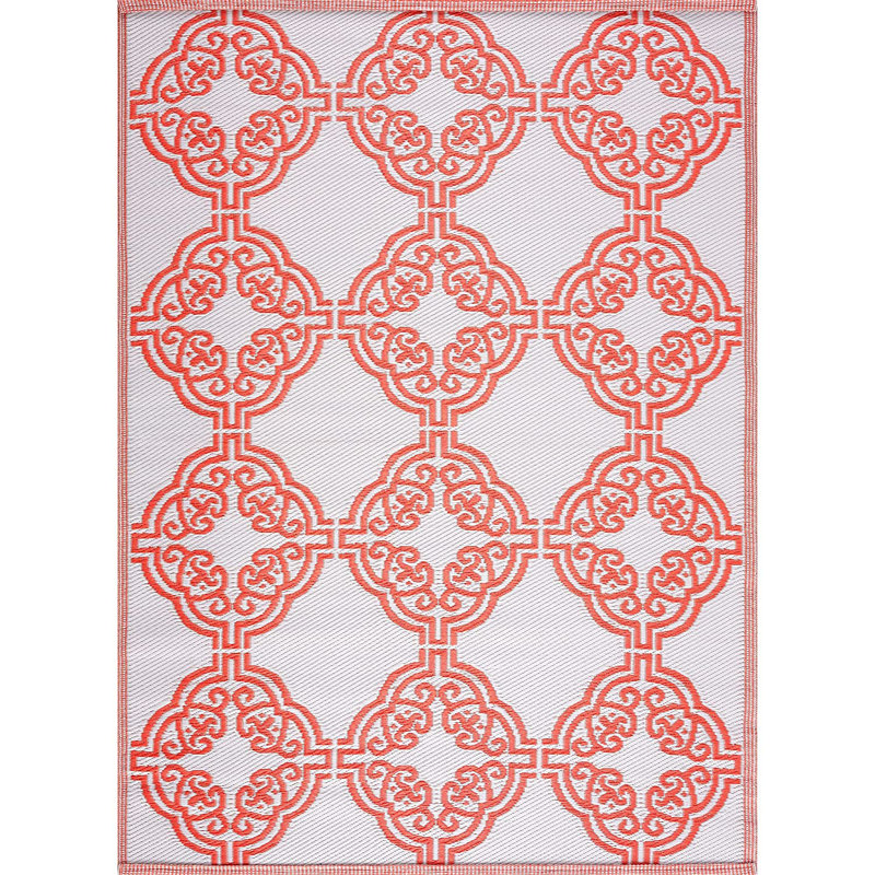 Ancha Oriental Indoor / Outdoor Rug, Rectangle 6' x 9'