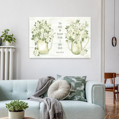 Art contemporain, art moderne hortensia rustique moderne