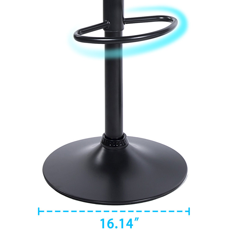 Tabouret de bar et de comptoir Almeida, Brun clair