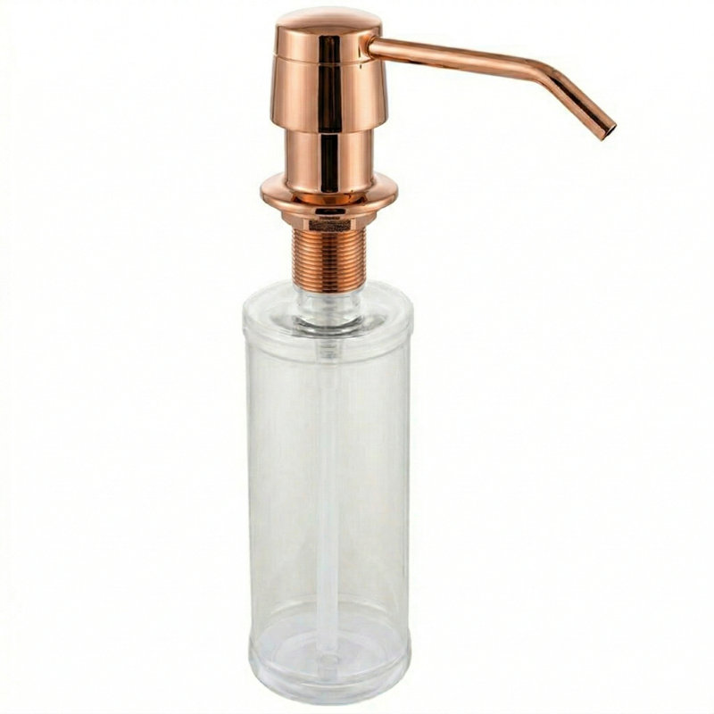 Brushed Steel 270Ml Integrated Kitchen Sink Soap Dispenser 846913C92E524F58B0E914FC155D0263, Copper