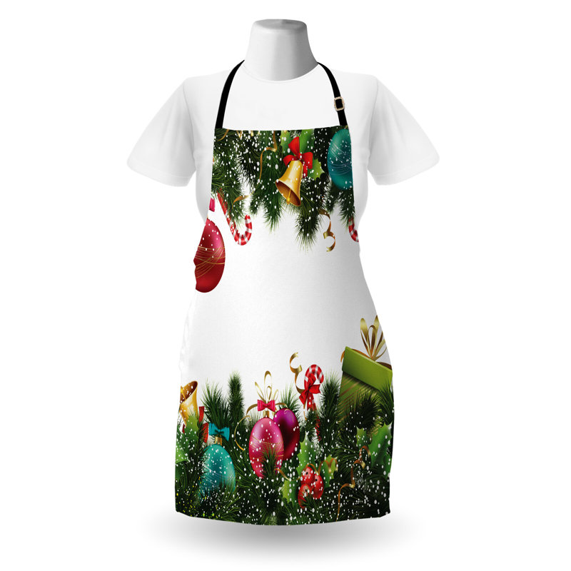 Christmas No Pattern Bib Apron