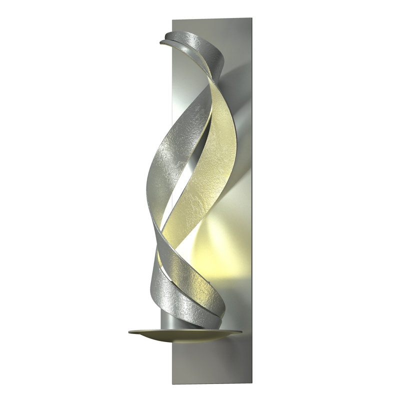 Folio 1 - Light Flush Mounted Sconce, Vintage Platinum