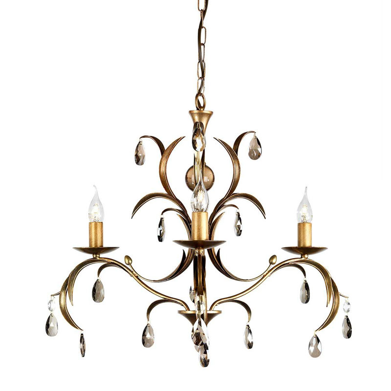 Ballycraigy 3 - Light Candle Style Chandelier