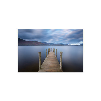 Chubbuck Derwentwater Jetty On PlasticAcrylic by Adam Burton Print