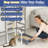 Large Catio Outdoor Cat Enclosure, 61" H Cat House Kitty Cage For Multiple Indoor Outdoor Cats, Outside Patio With Multi-Level Platforms, Scratching Post, Waterproof Roof
