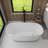 59“ Freestanding Soaking Acrylic Bathtub