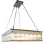 Luminaire suspendu carré / rectangulaire à 28 lumières pour table de billard