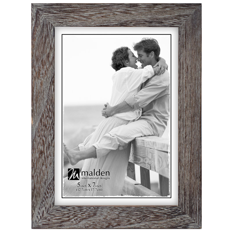 Klimek Gray Matte Picture Frame, 5" x 7"