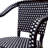 Paniz Wicker Premium All-Weather Wicker Outdoor Dining Armchair with Cushion-70759092