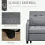 Fauteuil inclinable avec repose-pieds Erémie