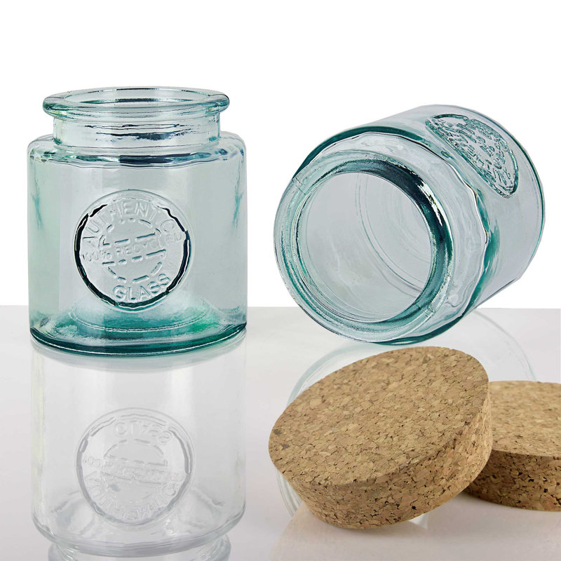 Pot de rangement authentique, H 4 po x l 3,25 po x P 3,25 po, 1