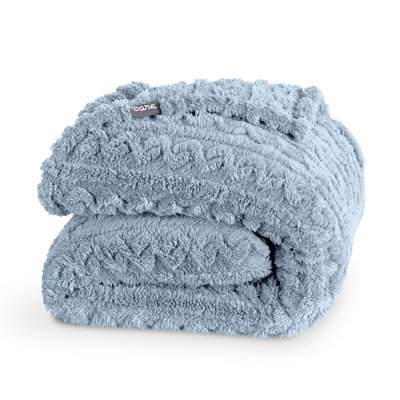 Cozy Faux Shearling Blanket