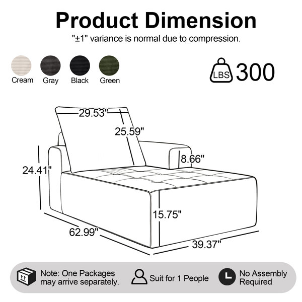 Dimensions du produit