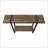 Accent Table, Console, Entryway, Narrow, Sofa, Living Room, Bedroom, Brown Laminate, Black Metal, Contemporary, Modern-558832896