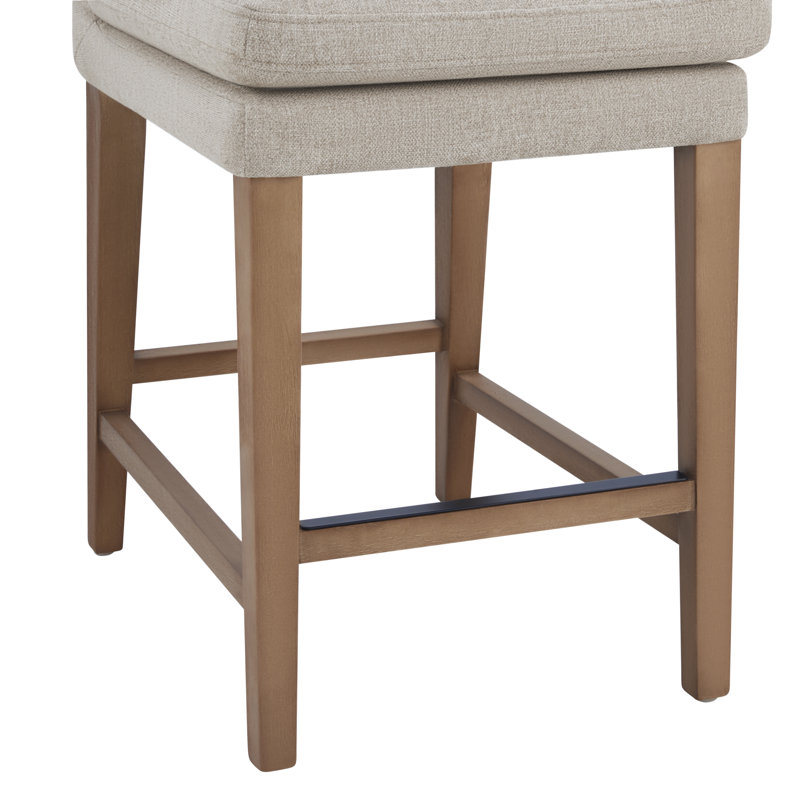 Tabouret de comptoir rembourré Brinley, Chenille Milo