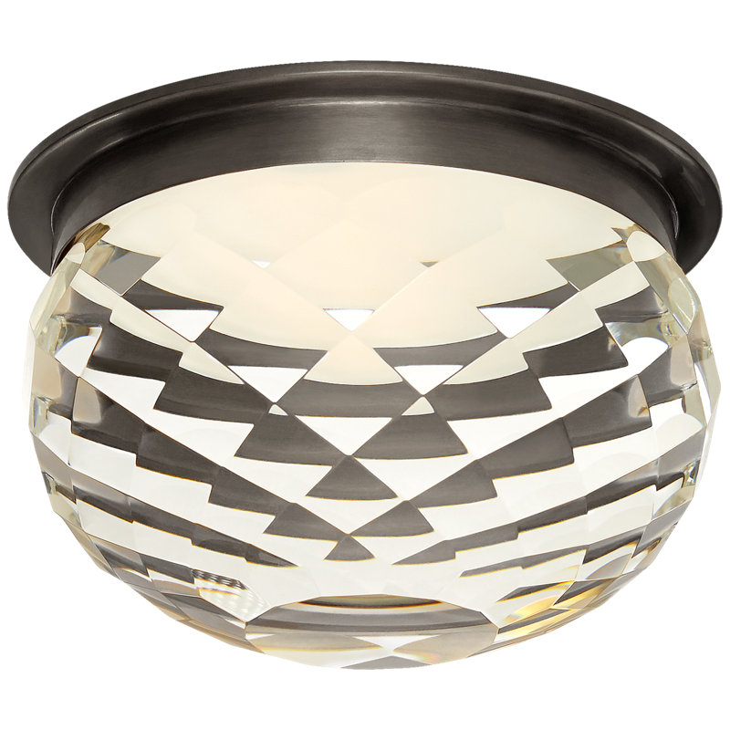 Hillam 1 - Light LED Flush Mount, Bronze