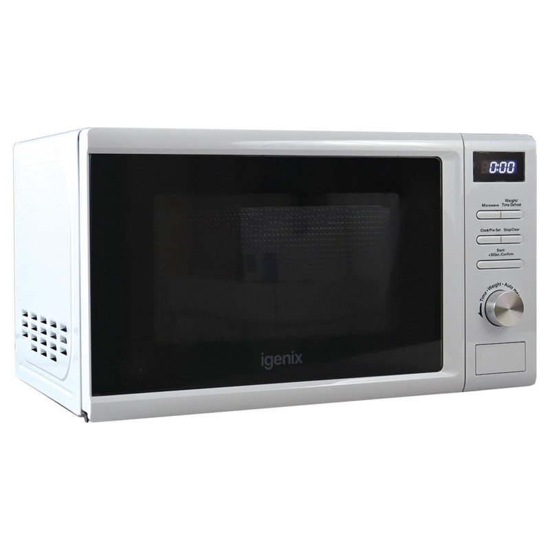 20L Digital Microwave, White