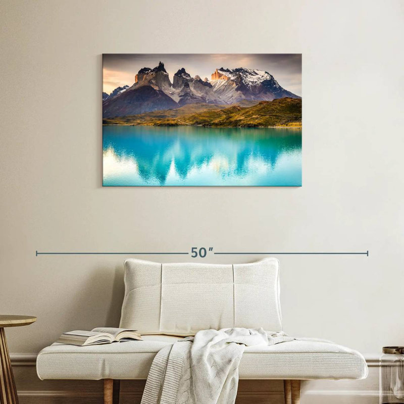 Ravi Torres Del Paine Lake, H 24 po x l 36 po