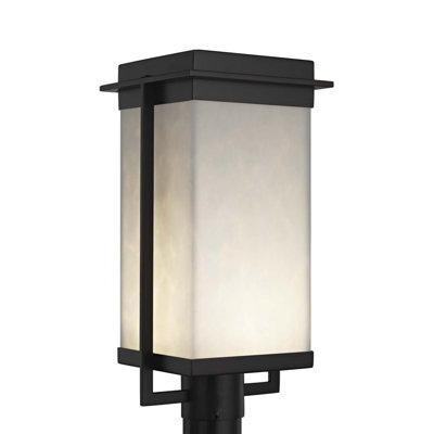 Tête de lanterne DEL câblée intégrée à 1 lumière H 18 po Milla