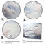 Snowy Mountain Peaks Serenity II - Montagnes d'hiver, ensemble de 4 décorations murales-1360114899
