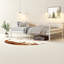 Lits peu encombrants, structure en métal blanc, style compact et moderne pour la chambre à coucher