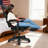 Adjustable Reclining Gaming Chair, Ergonomic Faux Leather Swiveling PC & Racing Computer Chair with Footrest and Lumbar Support-537642615