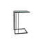 Harjeevan Glass Top C Table End Table