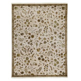 Hand Woven Wool Floral Area Rug